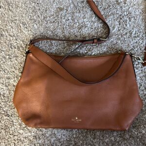 Kate Spade Camel Leather Shoulder Bag